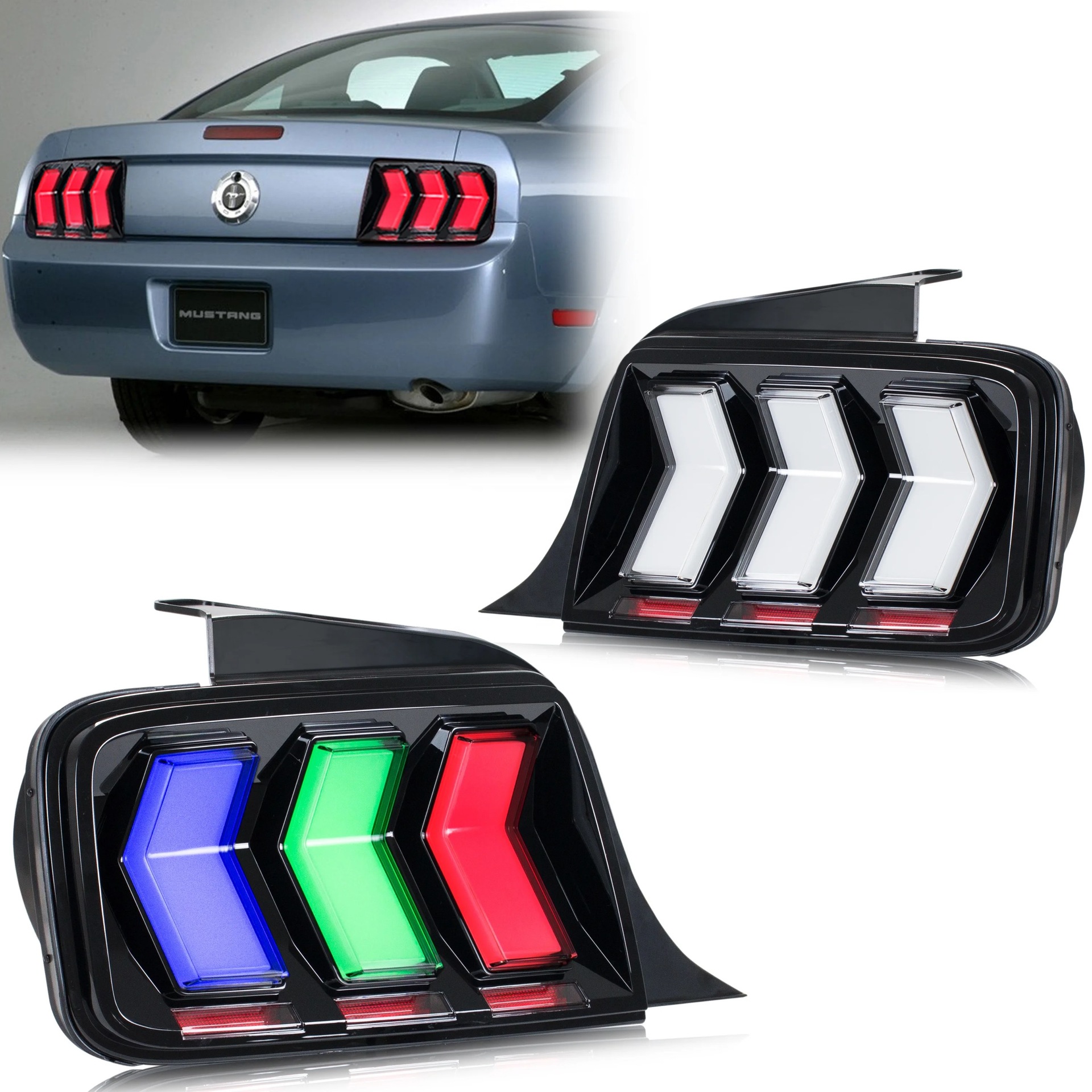 2005 mustang gt tail lights