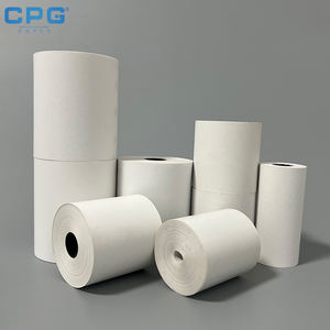 Rouleau de papier thermique sans BPA 80x80mm 60gsm pour caisse de supermarché, haute sensibilité, vente en gros usine - Product Image 1
