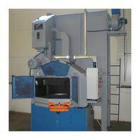 Haute qualité industrie abrasif grenaillage Machine Table rotative grenaillage rouille enlever Machine pour profilés en aluminium