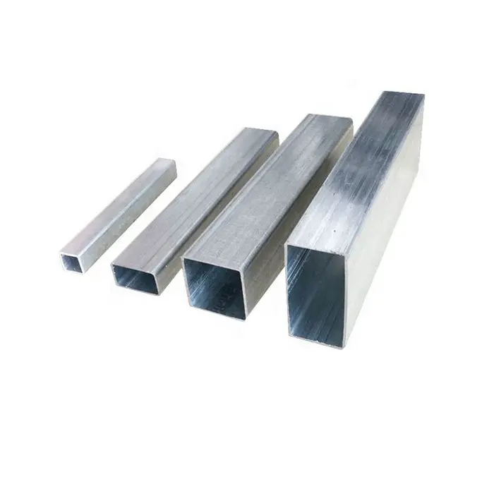 Astm A 500 Shs Rhs Hollow Section Pre Galvanized Square Steel Pipe in stock