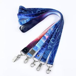Wholesale Hot Sale Cheap High Quality Promotional Neck Polyester Lanyard Custom Id Card Badge Holder Keychains Logo Tear - Product Image 2
