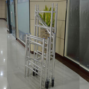 โครง<span class=keywords><strong>บันได</strong></span>แบบพับได้ระบบนั่งร้านอลู<span class=keywords><strong>มิ</strong></span><span class=keywords><strong>เนียม</strong></span> - Product Image 3