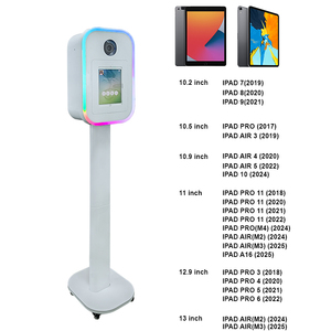 Cabina de Fotos Portátil para Bodas con Impresora, Luz RGB, Ventilador de Refrigeración Integrado, Fácil Instalación, Compatible con iPad y DSLR - Product Image 3
