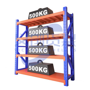 Heavy Duty 4-5 Tier boltless kim loại kệ lưu trữ Giá hệ thống cho nhà để xe kho công nghiệp Kệ thép Kệ hệ thống - Product Image 6