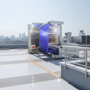 Toiture réfléchissante <span class=keywords><strong>en</strong></span> <span class=keywords><strong>tissu</strong></span> PVC, économie d'énergie, membrane 100 % imperméable pour terrasse et parking - Product Image 1