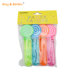 Mini bong bóng Wands trẻ em Đảng ủng hộ đồ chơi Lollipop nhà sản xuất bong bóng OEM mùa hè ngoài trời xà phòng bong bóng gậy đồ chơi - Product Image 6