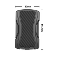 Nouveautés tendance : support de téléphone portable pour voiture avec ventouse rotative en plastique, accessoires pour tableau de bord, stable à 360 degrés