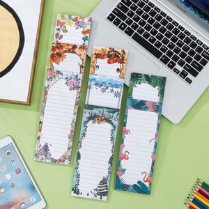 Hot Sale Custom Magnetic Shopping List Notepad Personable Fridge Magnet <b>Memo</b> <b>Pad</b> for School Office Gifts Fridge Promotion - Product Image 2