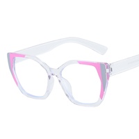 Lunettes de soleil œil de chat PC Color Blocking certifiées ISO9001, élégantes et stylées, parfaites pour les photos ou les trajets quotidiens