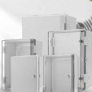 Ip67 Abs Pc Hinged Plastic Enclosure Waterproof Power Electrical Junction Box Waterproof Outdoor Plastic Box Distribution Box