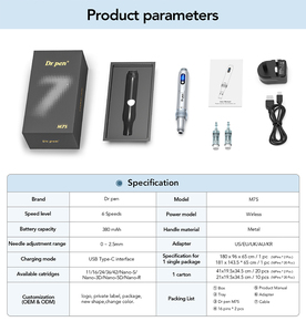 Stylo de Microneedling Derma Pen avec Nano DermaPen Électrique - Product Image 3
