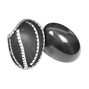 Shasha Carbon Fiber Rear View Mirror Decorative Cover Real <strong>Car</strong> Exterior <strong>Accessories</strong> for Mini F55 F56 F57 - Product Image 6