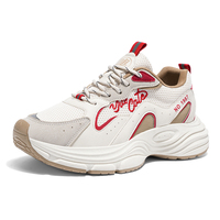 2025 chaussures de sport décontractées de haute qualité pour hommes avec logo personnalisé conception épaisse rembourrage respirant poids léger