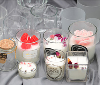 Anneler Günü için El Yapımı Patlayıcı Aromaterapi Kokulu Soya Balmumu Cam Kavanoz Hediye Seti - DESSERT Kokusu 60 Saat Üzeri Yanma Süresi