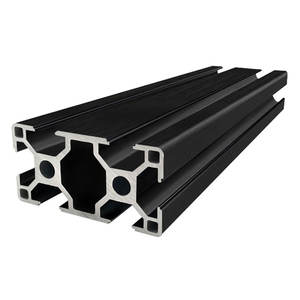 Extrusion d'aluminium <span class=keywords><strong>3060</strong></span> personnalisée de haute qualité 6063 rainure en <span class=keywords><strong>T</strong></span> enduite de poudre anodisée fabriquée par extrudeuse de profilés en aluminium - Product Image 1