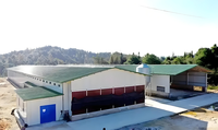 Kits de bâtiments préfabriqués en acier RUIXING pour atelier, garage, hangar, entrepôt, ferme - Garantie 1 an sur site