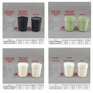 <span class=keywords><strong>Maceta</strong></span> de Plástico Transparente Duradera con Drenaje Activo para Cultivo Hidropónico, Ideal para Plantas de Orquídeas Mariposa - Product Image 2