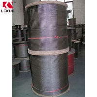 Hochwertiges Edelstahlseil SS304 SS316 Inox-Drahtseil SS-Seil 6x7+IWS 6x19+IWS Stahlseil Edelstahl-Drahtseil