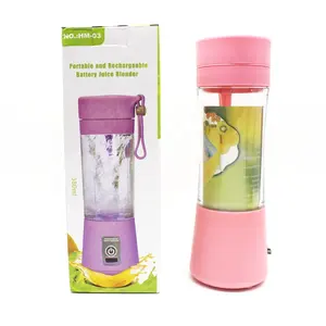 Liquidificador elétrico crit 1300ma, pequeno laranja frutas smoothies alimentos copo liquidificador pessoal usb mini mão portátil liquidificador