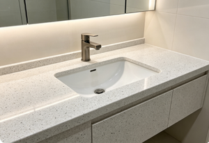 Losas de Cuarzo Brillante para Pisos, Encimeras de Cuarzo Espejo, Losas Grandes de Piedra de Cuarzo - Product Image 4