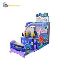 Máquina de Videojuegos Arcade de Disparos de Bolas Monster Realms Operada con Monedas, Máquina de Bolas Locas con Aceptador de Billetes para Niños (Hardware en Inglés)