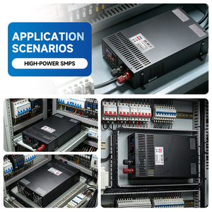 คุณภาพสูง 3000W AC 220V 110V ถึง DC 12V 220A จอแสดงผลดิจิตอลสวิตชิ่งพาวเวอร์ซัพพลายหม้อแปลงปรับได้ DXS-3000-12 - Product Image 4