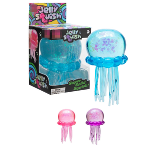   Jouet sensoriel Dippin Dazzler Jelly Squish : Méduse scintillante à presser pour soulager le stress, idéal pour enfants et adultes, anti-anxiété - Product Image 1