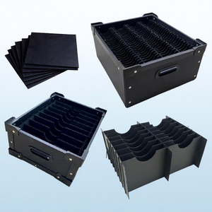 Boîte de retournement industrielle en PP creux, moulée, de qualité médicale, étanche et ignifuge, pour électronique industrielle, avec découpe au couteau extrudé - Product Image 1