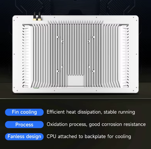 Ip65 không thấm nước Màn hình cảm ứng công nghiệp PC đầy đủ nhôm 11.6 15.6 18.5 21.5 inch IP65 không quạt HMI máy tính công nghiệp bảng điều chỉnh PC - Product Image 6