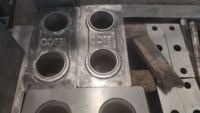 Machine de fabrication de briques en plastique, 400 tonnes, 500 tonnes, presse à briques réfractaires formant presse hydraulique
