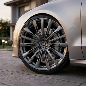 ล้อฟอร์จแท้รุ่น 6061-T6 ขนาด 20 21 22 นิ้ว 5x112 5x120 สำหรับ Li L9 L8 L7 Tesla Model S X Porsche Taycan Audi <span class=keywords><strong>E</strong></span>-tron <span class=keywords><strong>BMW</strong></span> <span class=keywords><strong>IX</strong></span> EV - Product Image 1