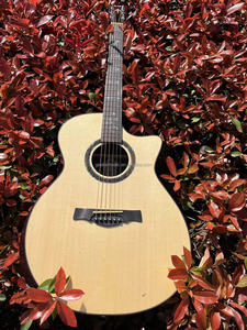 Geake S-600AC Guitare électrique acoustique solide de haute qualité Os de Chine Acajou Palissandre Usine d'épicéa <span class=keywords><strong>EXP16</strong></span> en option - Product Image 4