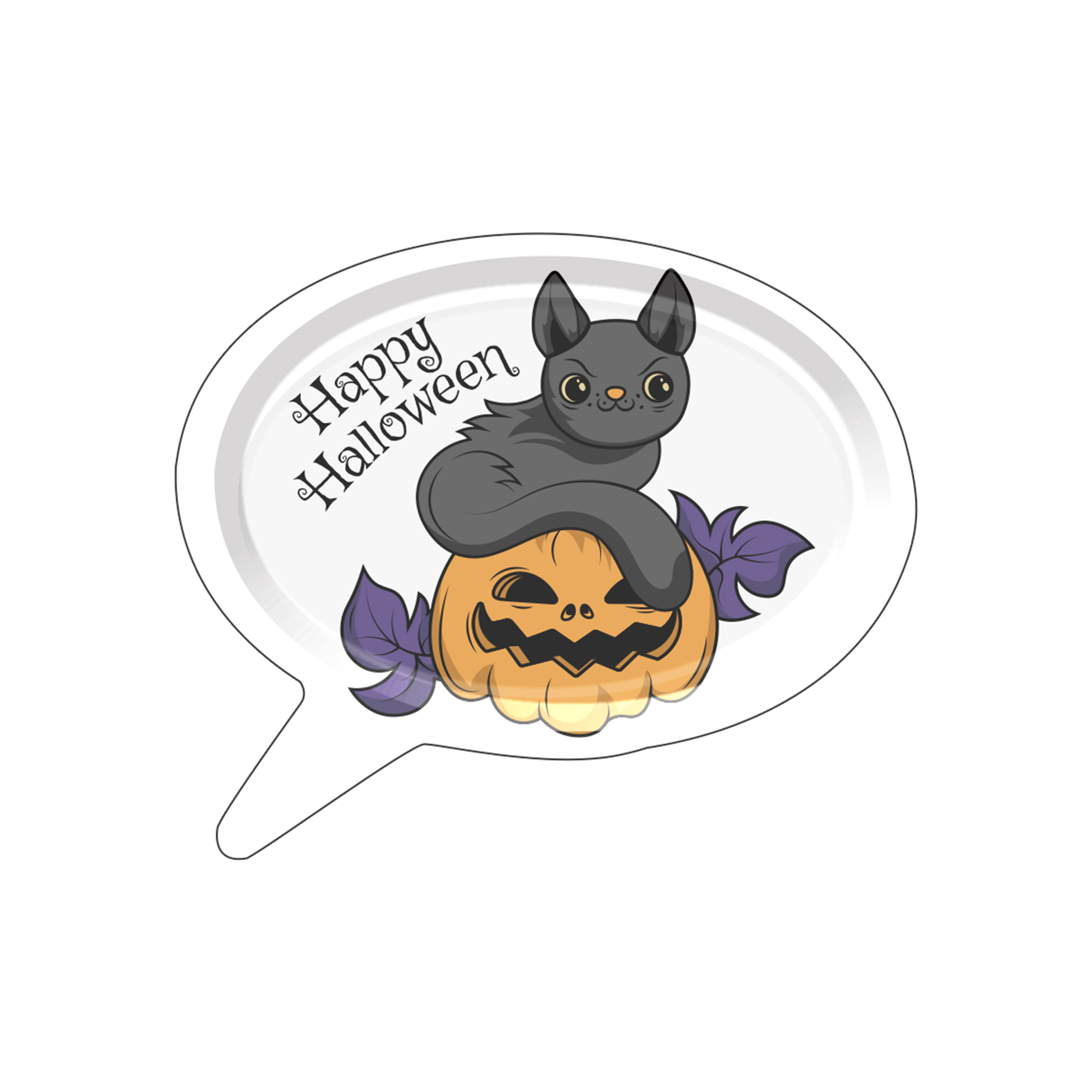 Plato de papel de 8 pulgadas * 8 piezas