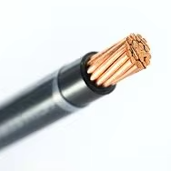 Câble électrique de haute qualité 1,5 mm 2,5 mm 4 mm Cu BV/THW/THHN Câble flexible en PVC Fil de cuivre monocœur