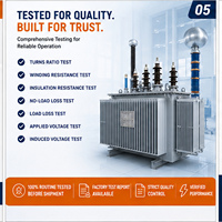 Transformator Tiga Fasa Terendam Minyak Output Stabil 10kV 0.4kV 50Hz 60Hz 1250kVA 2000kVA untuk Pasokan Daya Pusat Data