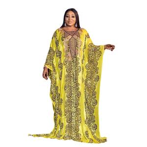 Robes africaines grande taille pour femmes, collection automne 2024, robe longue maxi, Dashiki, Abaya de luxe, Dubai, <span class=keywords><strong>Boubou</strong></span>, robe <span class=keywords><strong>femme</strong></span>, vêtements africains - Product Image 6