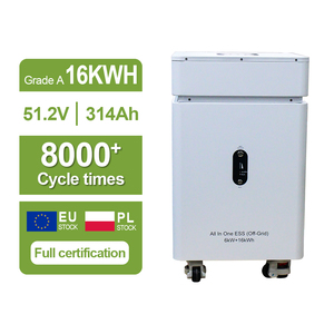 Batería de Almacenamiento de Energía Solar Fotovoltaica Residencial Híbrida de 10-20KW para Conexión a Red, IP65, Apilable, Alta Capacidad, Stock Europeo - Product Image 1