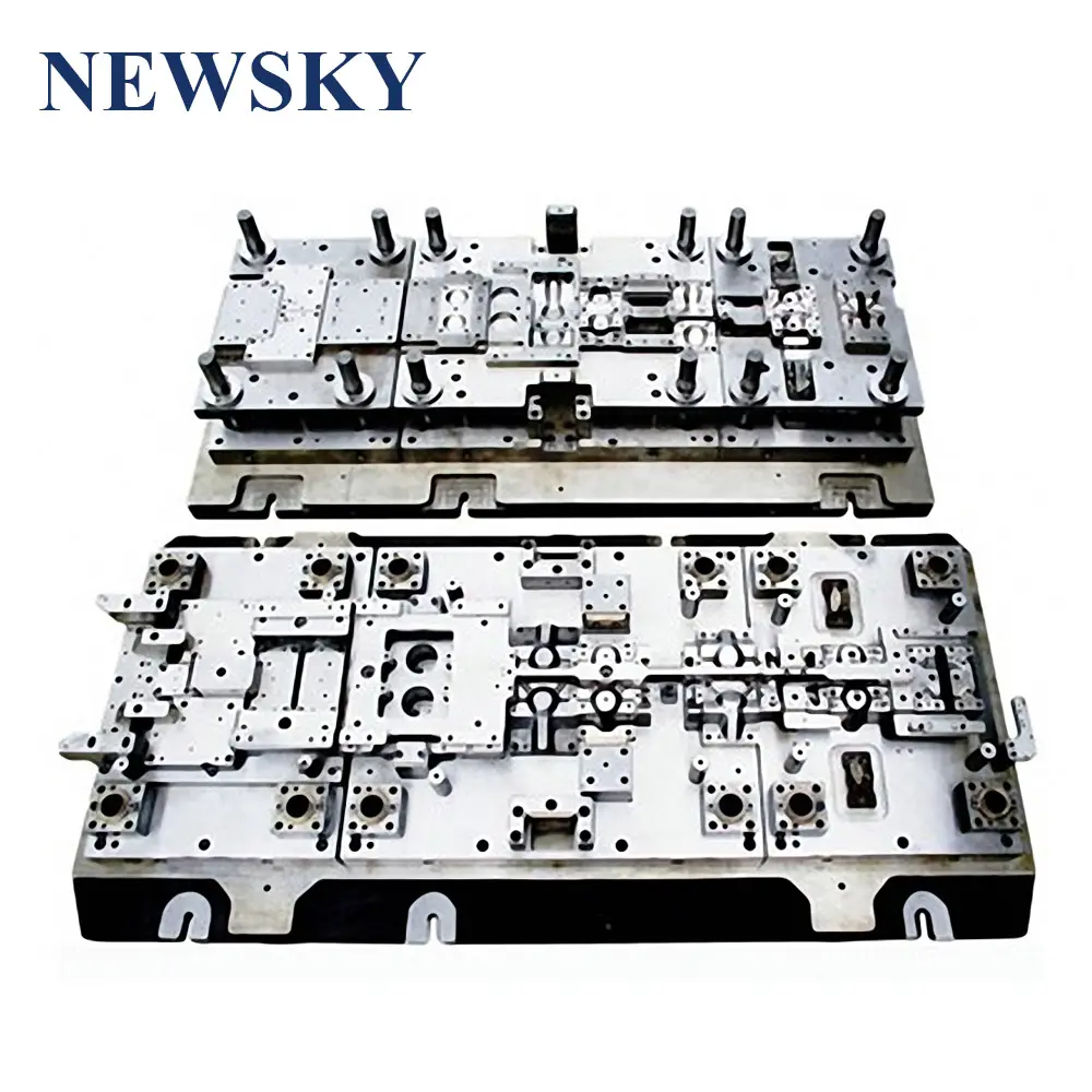 Metal Press Mold Newsky Automobile Stamping Die Custom High Precision Sheet Metal Progressive Bending Press Die