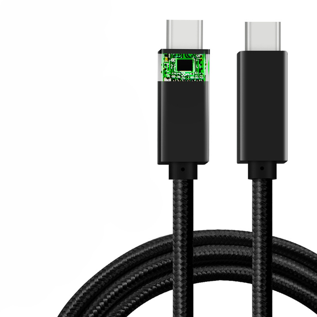 #46011 1M USB3.1 Type-C to Type-C Data Cable 5A 100W