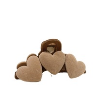 2025 sud-coréen femmes cheveux accessoires doux arc épingle à cheveux automne hiver amour peluche requin pince 5cm taille Internet célébrité