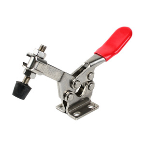 Strongman Horizontal <b>Quick</b> <b>Clamp</b> GH-225-DSS Mini <b>Clamp</b> For Welding Inspection Fixtures - Product Image 3