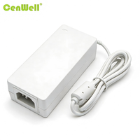 Chargeur d'ordinateur portable Cenwell 96W, chargeur portable de bureau pour ordinateur portable, adaptateur secteur avec prises US/UK/EU/AU/KR