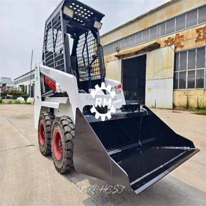 95% नए इस्तेमाल की गई मिनी स्किड स्टीड लोडर अच्छी गुणवत्ता वाली थोक कीमत मिनी व्हील बैकहोए लोडर - Product Image 3