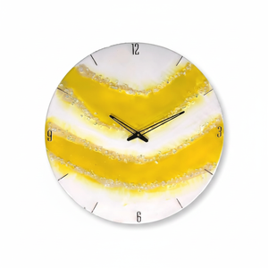 Handmade Resin Ocean Theme Modern Night Light Waterproof Wedding Easter Home Decor Battery Powered SACK Dining Room <b>Wall</b> <b>Clock</b> - Product Image 2