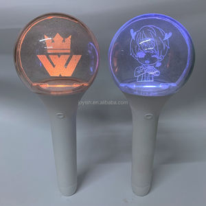사용자 정의 로고 색상 변경 Led 아크릴 빛나는 공 라이트 스틱 콘서트 글로우 스틱 Led 파티 스틱 - Product Image 6