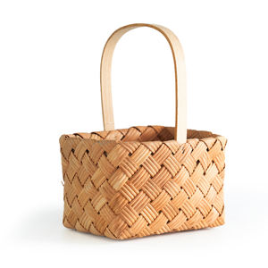 अनुकूलित हस्तनिर्मित विलो शिल्प फल टोकरी पोर्टेबल विलो बुने पिकनिक टोकरी - Product Image 5