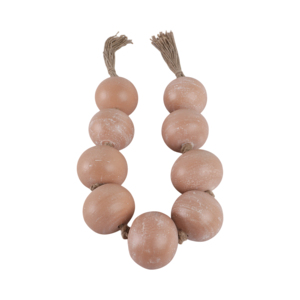 Ghirlanda decorativa di perline con estremità a nappine per decorazioni per la casa, soggiorno, ufficio, bagno. - Product Image 3