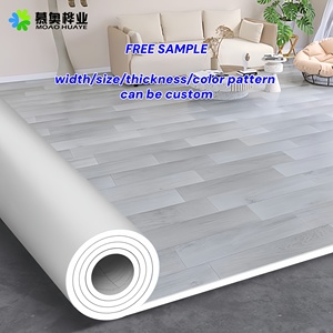 Rollos de Suelo de Linóleo de PVC con Aspecto de Madera, Respaldo de Fieltro Grueso, Textura Suave para Hogar, Oficina, Hotel, Centro Comercial, Autobús - Product Image 1