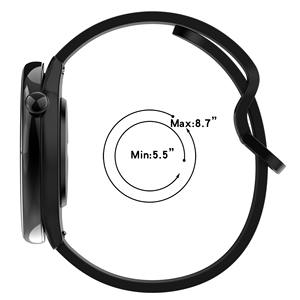 2023 nueva llegada <span class=keywords><strong>20mm</strong></span> botón opuesto correas de reloj inteligente 10 colores correas de silicona para Huami Amazfit GTR Mini Smartwatches - Product Image 5