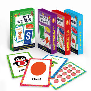 Tarjetas Educativas de Alfabeto de Doble Cara con Letras y Números Grandes, Duraderas, Ecológicas, con Logotipo Bordado Personalizado - Product Image 5